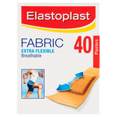 Elastoplast Fabric Extra Flexible Breathable Plasters 40 Strips